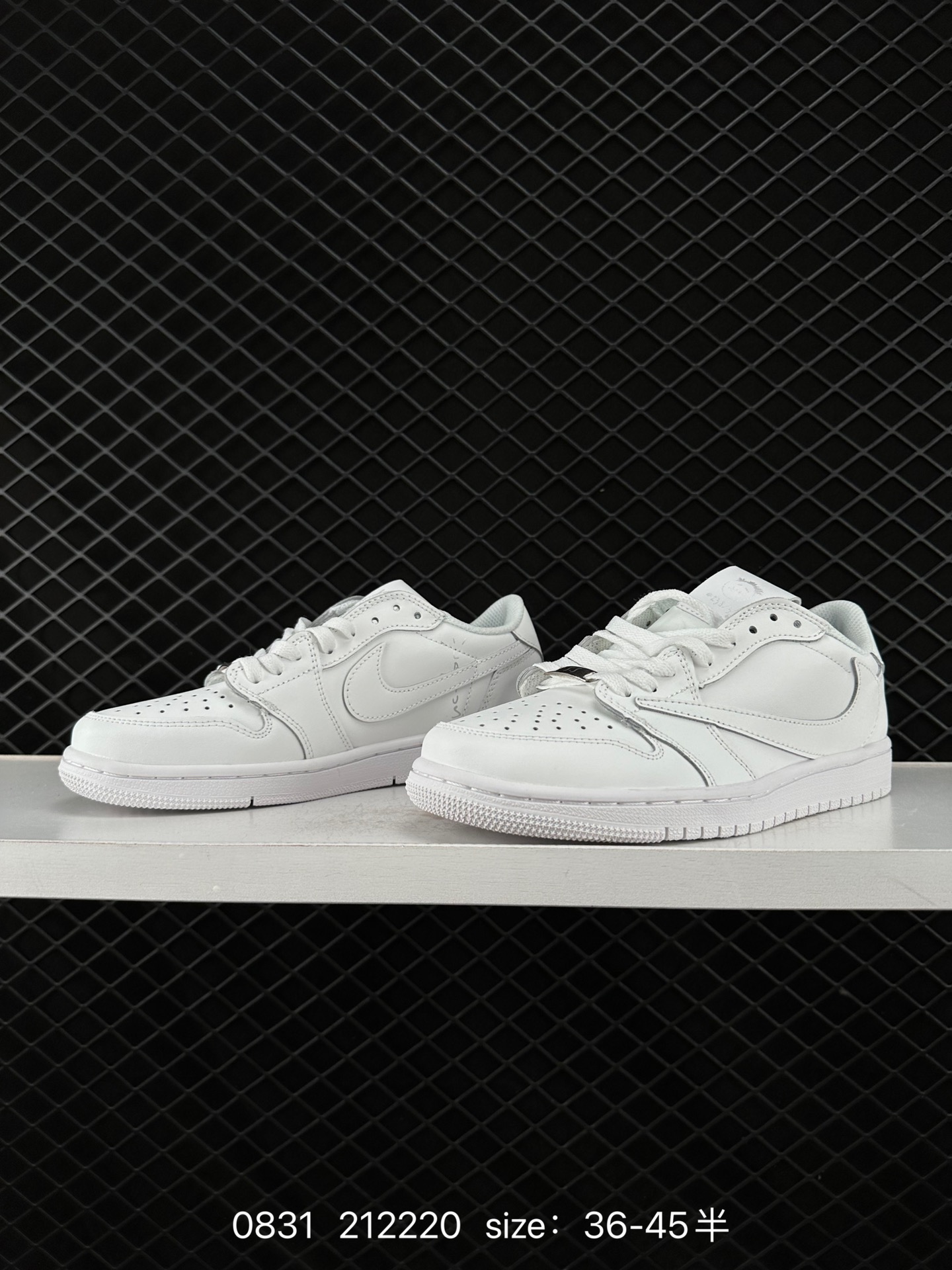 fragment design x Travis Scott x Nike Air Jordan 1 Low OG SP”Black/Green Toe“